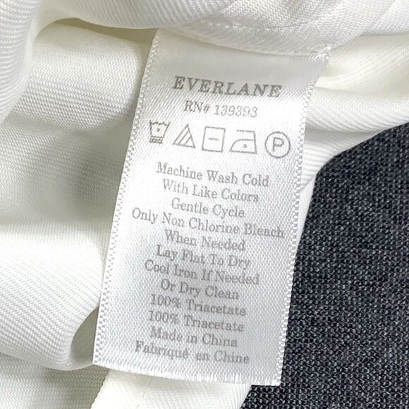 Everlane Top Womens 12 White High-Neck Summer Minimalist Comfortable Chic Tank - Picture 15 of 15